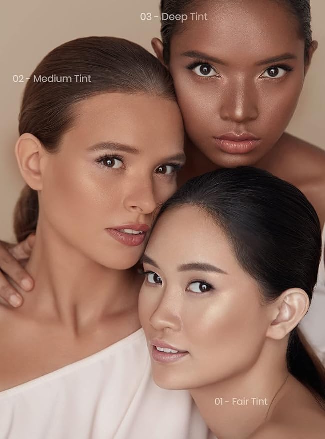 Golden Rose Radiant Tinted Moisturiser Oil-Free Glowy Tinted Moisturizer Foundation UV SPF 25 (MEDIUM TINT)