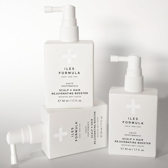 ILES FORMULA Scalp & Hair Rejuvenating Booster – Reduces Hair Loss Signs, Boosts Growth & Thickness, Botanically Derived Breakthrough Blend with Procapil, Tomato, Apple & Wasabi Extracts (1.7 Fl Oz)