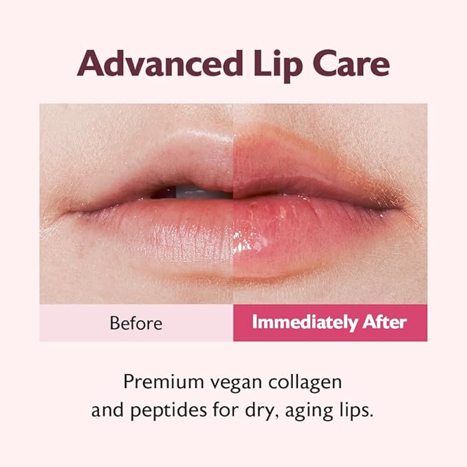 MILKTOUCH [Summer-proof Lip Combo] Black Peel Off Lip Tattoo #05 Black Fig + Collagen Lip Balm #VanillaCake