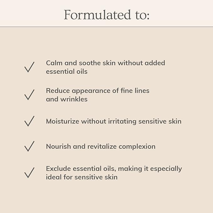 Annmarie Skin Care Herbal Facial Oil For Sensitive Skin - Unscented Facial Oil With Squalane, Sacha Inchi Oil + Camellia Seed Oil (15Ml / 0.5 Fl Oz)