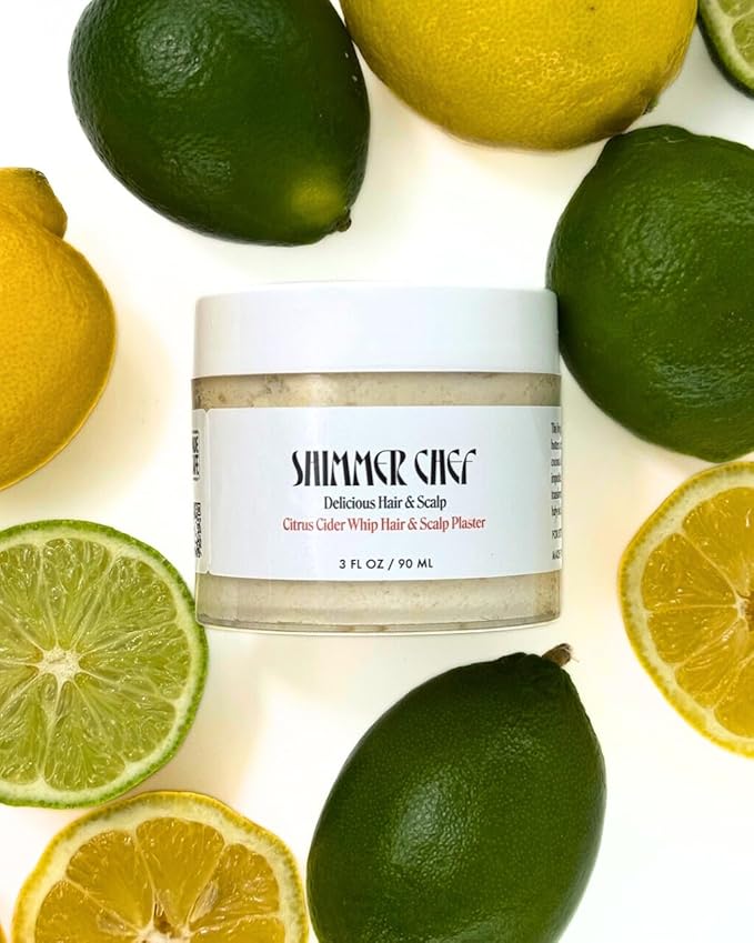 Citrus Cider Whip Hair Plaster | Vitamin C Infusion for Radiant Hair | Fruit Butters, Orange Peel Serum, Argan & Coconut Oils | Transform Damaged Hair Into Silky Mane