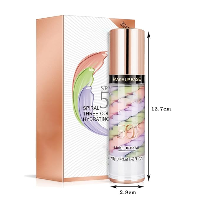 Face Primer,Color Corrector,Isolation Cream,Face Makeup Primer Base,Oil Control,Moisturizing,Concealer,40G