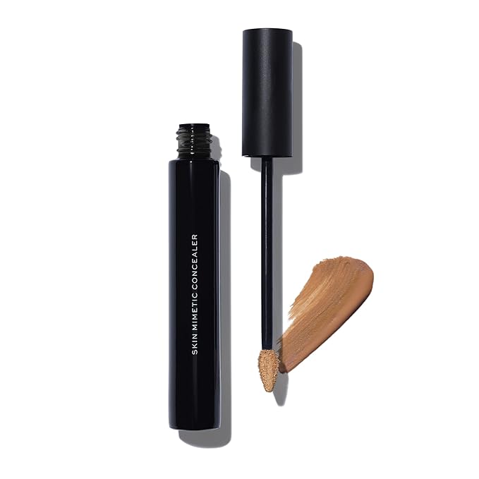 MAKE Beauty Skin Mimetic Concealer Buildable Medium Coverage Hydrating Concealer for Dark Circles Spot Concealing Brightening Crease-Free, Including Mature Skin. Radiant Finish. 11 Tan Olive