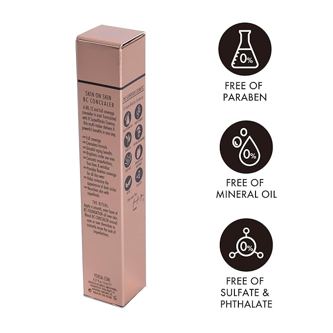 YENSA Skin On Skin BC Concealer - Tan Warm (.34 oz)