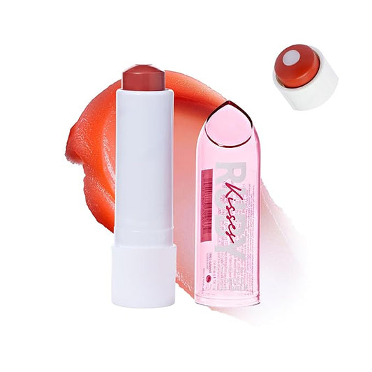 Ruby Kisses Balm Up Tinted Lip Balm, Non-Greasy Hydrating Formula, Nourishing Coconut Core & Vitamin E Infused, Lip Care with Natural Shine, Lightweight Sheer Color (Pink Nude)