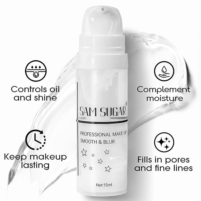 AirBrush Foundation Spray Set, Spray Foundation Makeup and Hydrating Face Primer Kit, Longwear Waterproof Liquid Matte Foundation Mist for Flawless Look, Brush and Sponge Include (#4 Warm Beige)