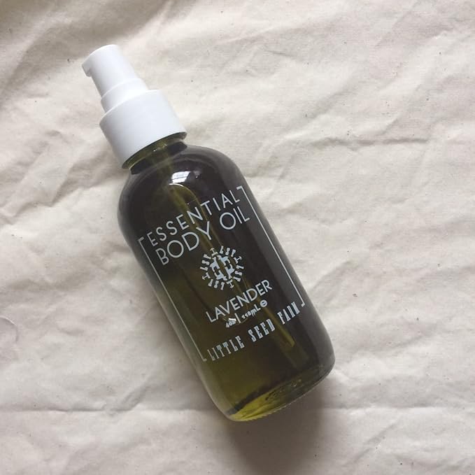 Little Seed Farm Essential Body Oil, Lavender, 4.0 Ounce