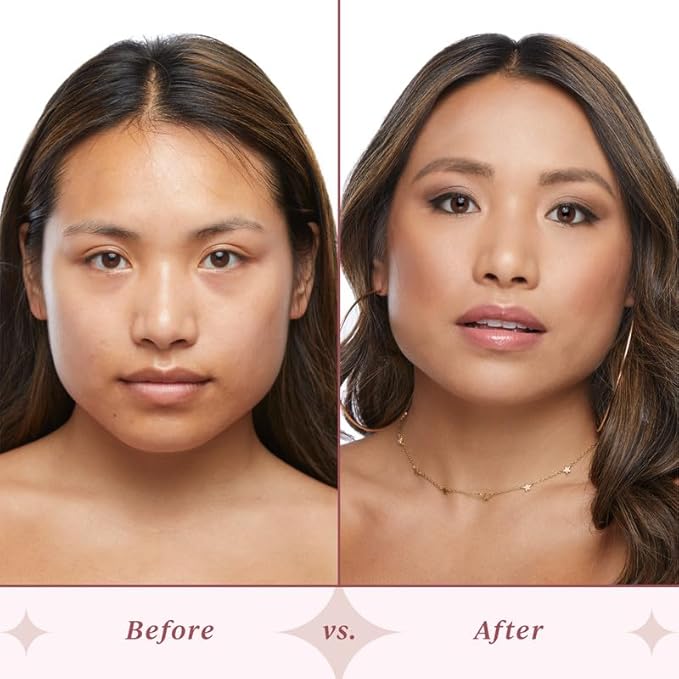 Foundation for Light to Full Coverage - Mousse Liquid Makeup Foundation for Uneven Skin Tone - Diverse Skin Types Mature, Dry, Oily - Oil-free, Cruelty-free (Medium)