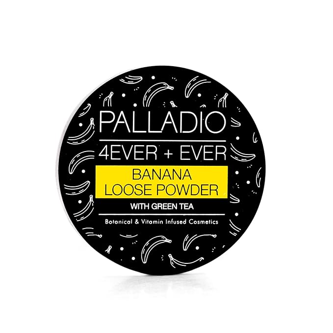Palladio 4 Ever+Ever Mattifying Loose Setting Powder (Banana Powder)