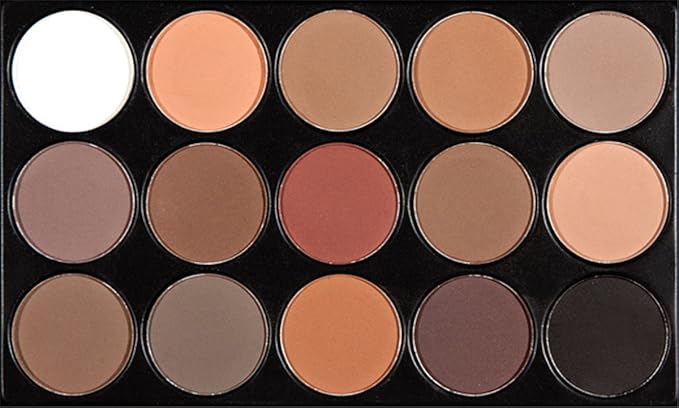 Pro 15 Colors Eyeshadow Makeup Palette Cosemetic Contouring Kit - Ideal for Professional and Daily Use