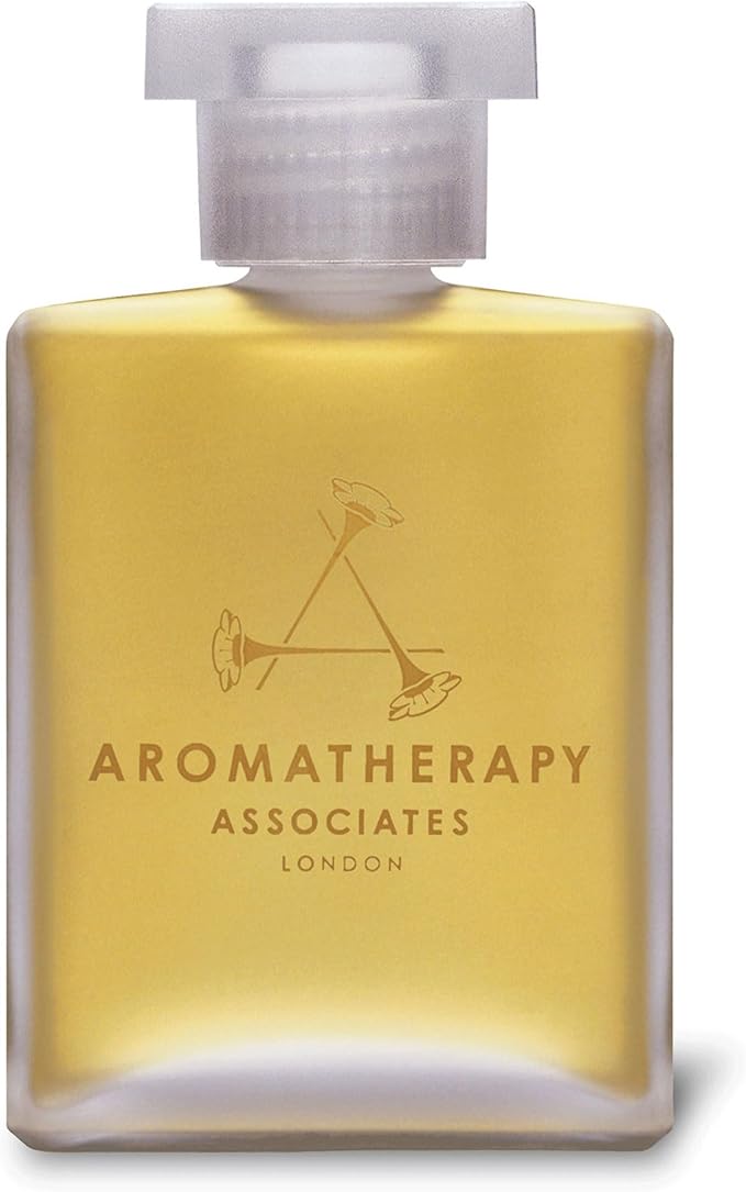 Aromatherapy Associates Revive Evening Bath and Shower Oil – Natural Hydrating Oil with 3 Essential Oils to Refresh Mind, Body, and Spirit (1.86 oz)
