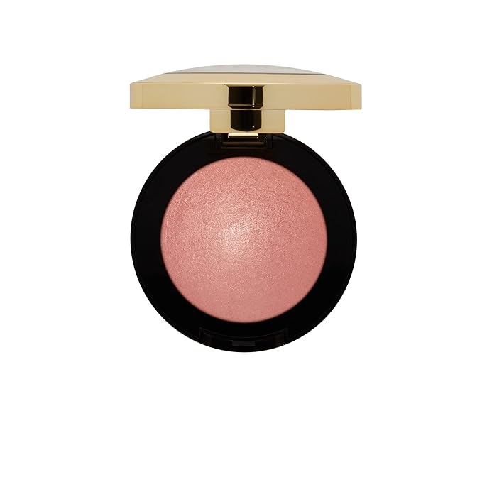 Milani Baked Blush, Powder Blush for Cheeks, Cruelty Free Makeup - Shape, Contour & Highlight Face for a Shimmery or Matte Finish -Petal Primavera