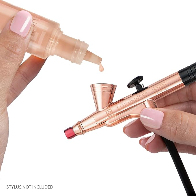 LUMINESS Rose 4-in-1 Airbrush Foundation, Shade 020, Fair, 0.5 Oz