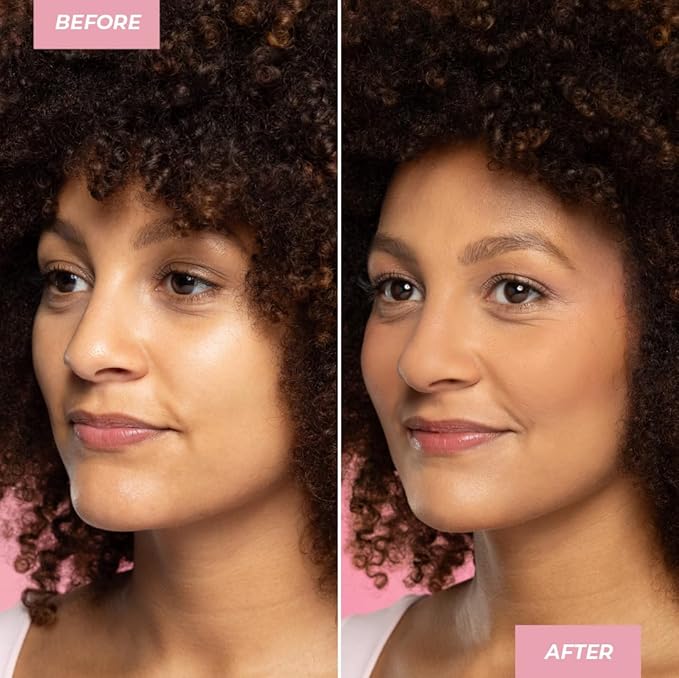 MCoBeauty Miracle Flawless Pressed Powder, Medium Warm Shade, Oil-Control, Soft-Focus Finish with Hydrating Rose Flower Extract & Sweet Almond Oil, Vegan, Cruelty Free Cosmetics