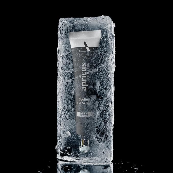 Apricus Eye Serum, Caffeine Peptide Formula, Lightweight Serum for Dark Circles, Puffiness and Fine Lines