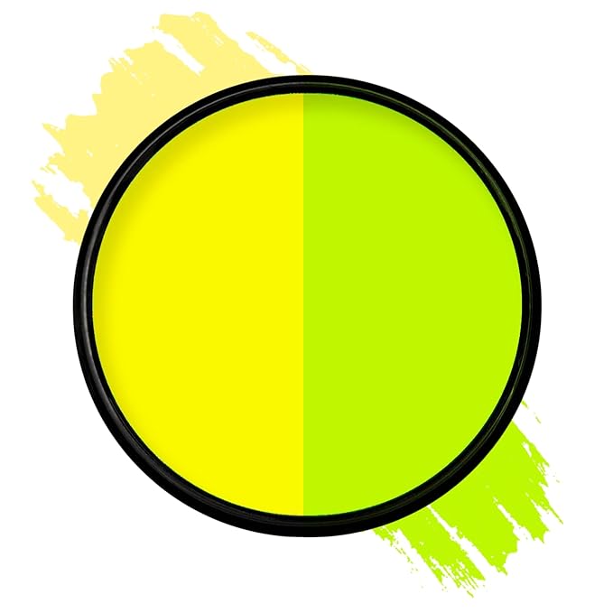 Mehron Paradise FX UV Neon Glow – Neon UV Stardust 1.4 oz | Water Activated Black Light UV Paint for Raves, Costumes, SFX, Halloween, Stage, Theater & Cosplay