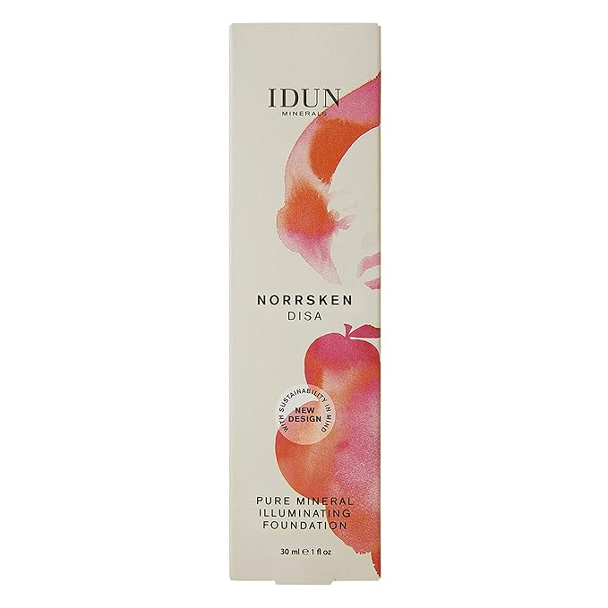 Liquid Norrsken Foundation - Silky Smooth Coverage - Luminous, Dewy Finish for Dry and Dull Skin - Water Resistant and Vegan Makeup - 207 Disa - Neutral Light - 1.01 oz