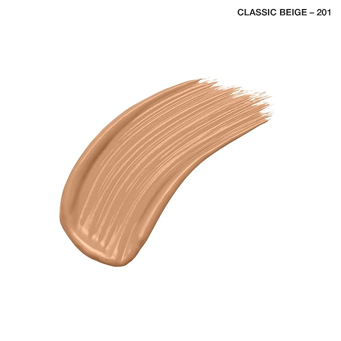 Rimmel London Stay Matte Liquid Mousse - 201 Classic Beige - Foundation, Lightweight, Shine Control, Oil-Free, 1oz
