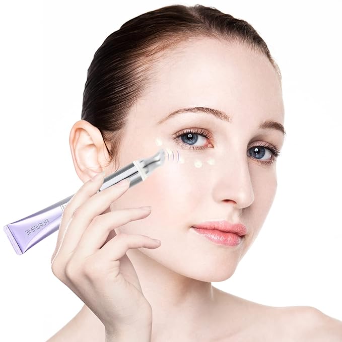 Eye Cream for Wrinkles and Fine Lines Microcurrent Massage Anti-wrinkle Eye Cream Anti Aging 0.5 fl oz