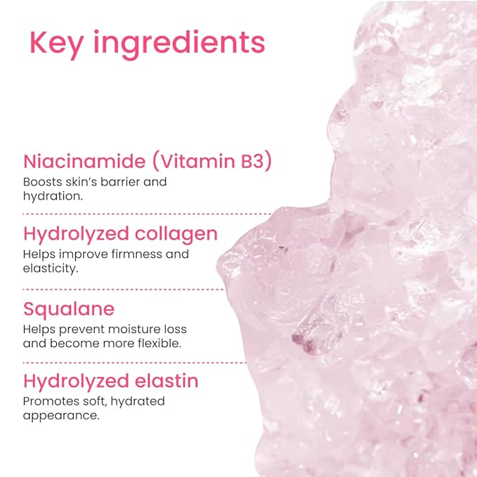 QUIA Collagen Jelly Cream – Lightweight Gel Moisturizer for Glowing, Plump Skin – With Niacinamide and Peptides – Korean Skincare for Daily Hydration