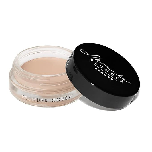 Monika Blunder Beauty - Blunder Cover Foundation, Concealer - Shade: 2.25 - ZWEI.25 - Fair Neutral Undertones - Clean Beauty, All-In-One, Cruelty-Free, Vegan - 0.62 oz