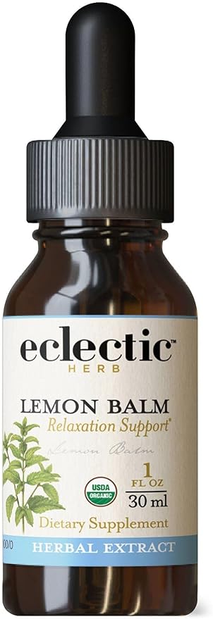 Eclectic Lemon Balm O, Red, 1 Fluid Ounce