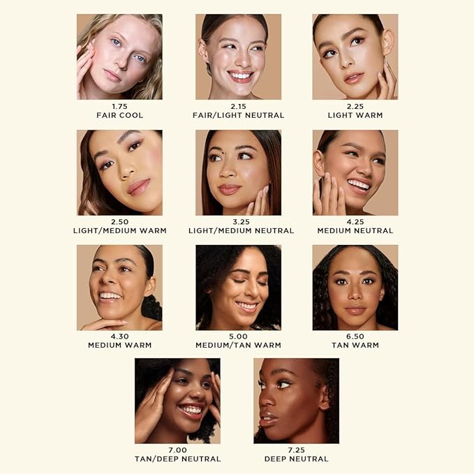 HALEYS Re-form Luminous Skin Foundation, VEGAN + CRUELTY-FREE, Blurs, Conceals, Blendable, Buildable Med-to-Full Coverage, Weightless, Oil-free, All-Day Wear, Hyaluronic Acid, All skin types (4.25)