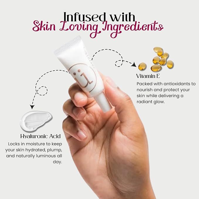 M2U NYC Liquid Highlighter Makeup – Lightweight Luminizer for Natural Radiant Glow with Shimmer – Ultra Smooth Hydrating Illuminator, Face, Cheekbone & Body Glow Enhancer Pink Pearl (Mermaid Tears)