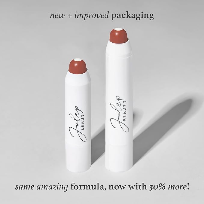 Julep It's Balm: Tinted Lip Balm + Buildable Lip Color - Cashmere Nude - Natural Gloss Finish - Hydrating Vitamin E Core - Vegan