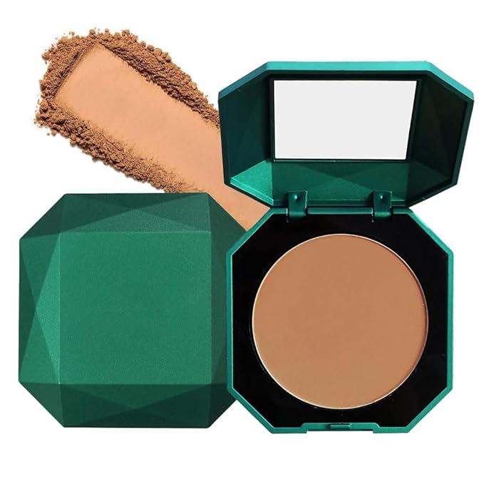 Pressed Matte Face Powder Makeup & Setting Powder for Poreless Wrinkle Blurring Contour Concealer Finishing,Lightweight,High Coverage,Shine Control, N.W 10g (04)