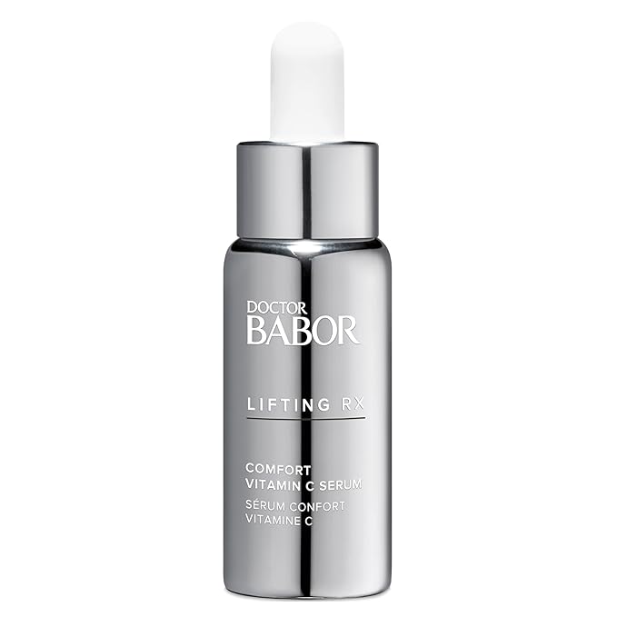 DOCTOR BABOR Lifting RX Comfort Vitamin C Serum, Infused with Hyaluronic Acid to Hydrate & Plump, Even Skin Tone, Reduces Fine Lines & Wrinkles, 20 ml