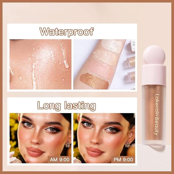 Moonlight Multi-Use Glotion Stick - Waterproof Luminous Lotion, Silky Smooth Glitter Highlighter for Face & Body