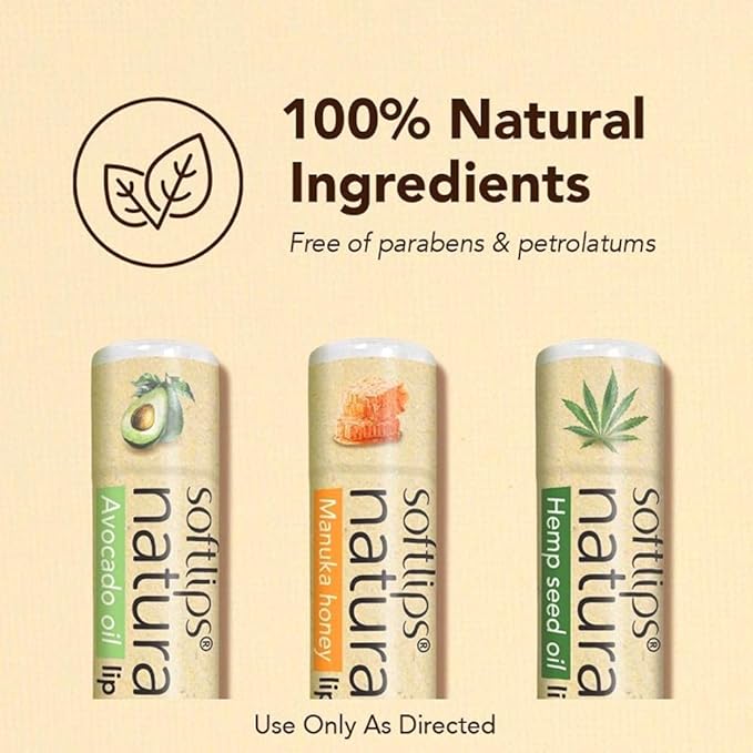 Softlips Natural with Avocado Oil Lip Balm (6)