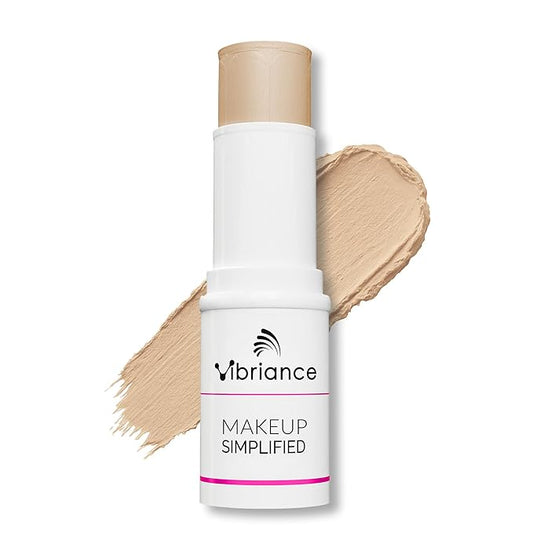 Vibriance Complexion Sticks - Foundation for Mature Skin - Sheer, Buildable Coverage Face Makeup Foundation for Older Women - 3-in-1 Base, Contour, Concealer - Light