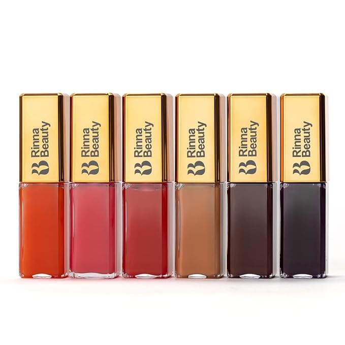 Rinna Beauty Larger Than Life Lip Plumping Oil - Power - Moisturizes & Hydrates Lips - Natural Plumping Over Time - Vegan, Cruelty-Free, & Paraben-Free 0.3 Fl Oz