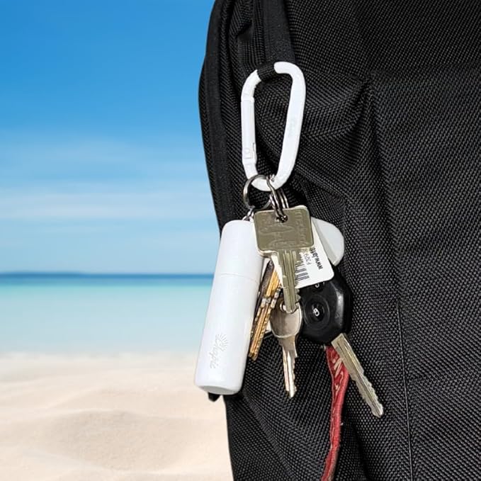 OG | Vacuum Insulated Lip Balm Keychain Holder, Prevents Melting & Messes | 3-Pack (Endless Summer)