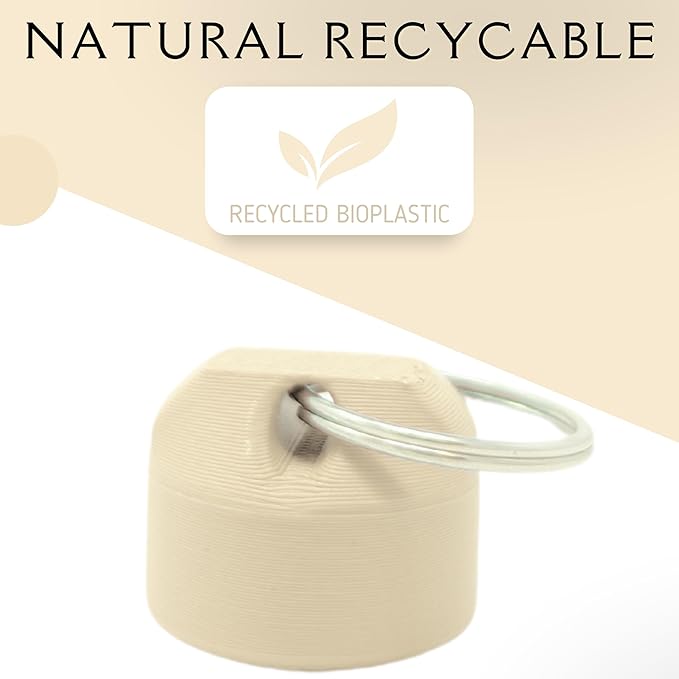 Keychain Holder EOS Lip Balm Stick (Keychain Only) - Travel Size Lip Balm Chapstick - Healing Stick - Made in USA