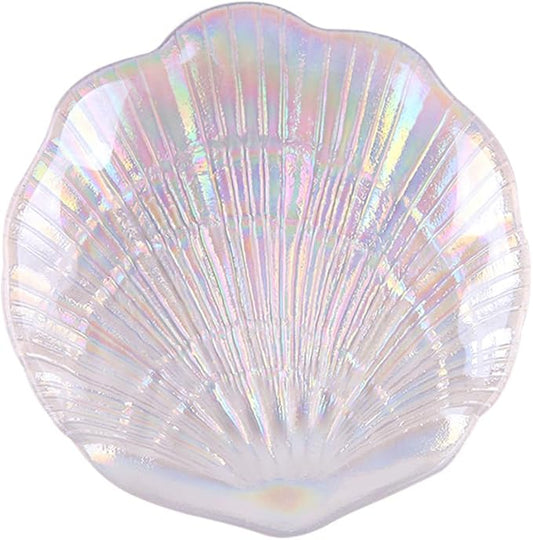 NOLITOY Colorful Nail Art Palette,Shell Nail Art Display Stand for Nail Displays,Nail Art Painting Palette Nail Gel Color Makeup Display Board