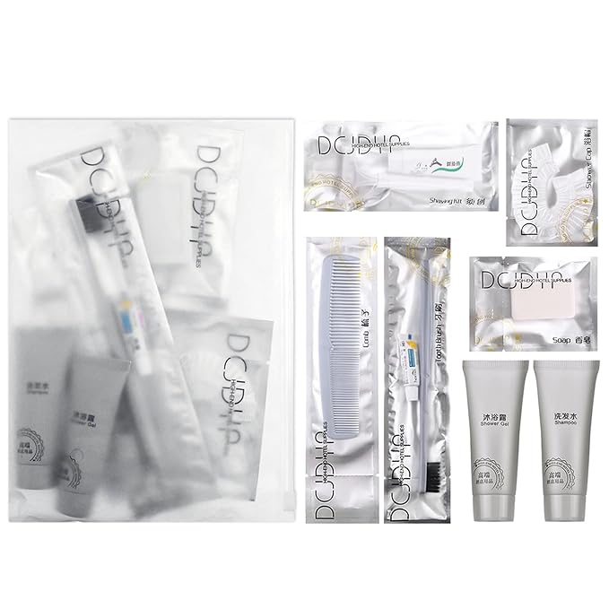 Hygiene Kit, Hygiene Kit Bulk, Individually Packed,The Travel Hygiene Kit Is Fully Equipped, Convenient For Personal Washing, Convenience Kits Suitable For Hotel, Home, Camping, Travel ( Pack-12)