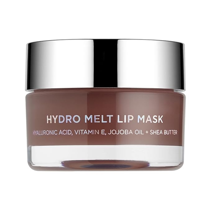 Sigma Beauty Hydro Melt Lip Mask - Tint - Lip Sleep Mask or Day Mask - Plumps, Hydrates and Adds Shine - Leave On Lip Mask with Hyaluronic Acid, Vitamin E, Jojoba oil, and Shea Butter