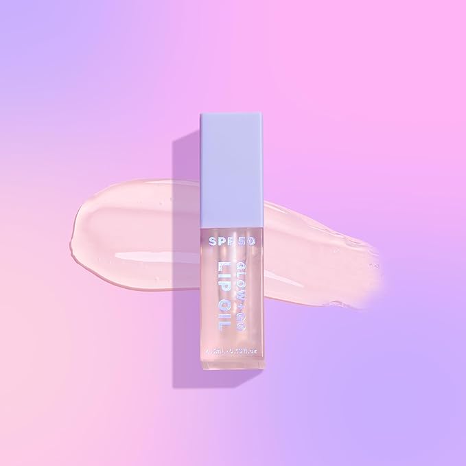SPF50 Glow & Go Lip Oil: Lip Oil with SPF, Moisturizes and Protects Lips, 4.5ml in Coconut