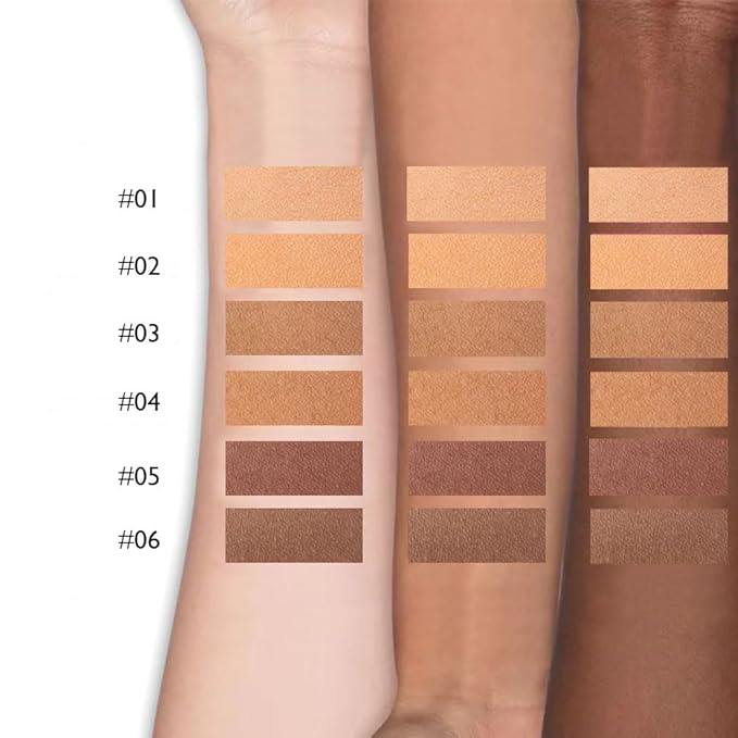 Pressed Matte Face Powder Makeup & Setting Powder for Poreless Wrinkle Blurring Contour Concealer Finishing,Lightweight,High Coverage,Shine Control, N.W 10g (01)