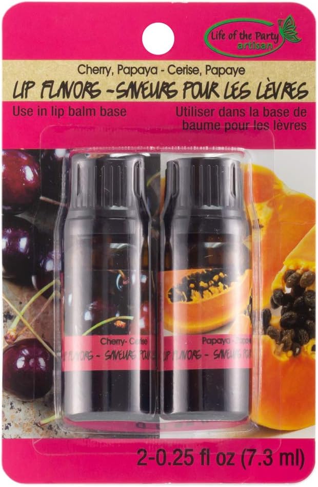 Cherry/Papaya Lip Flavors, 2 Pack, 61024