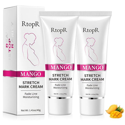 Stretch Mark Removal Cream, Obesity Stretch Mark Moisturizer, Postpartum Repair Stretch Mark Cream, Abdominal Stretch Mark Cream, Remove Marks (2 PCS)