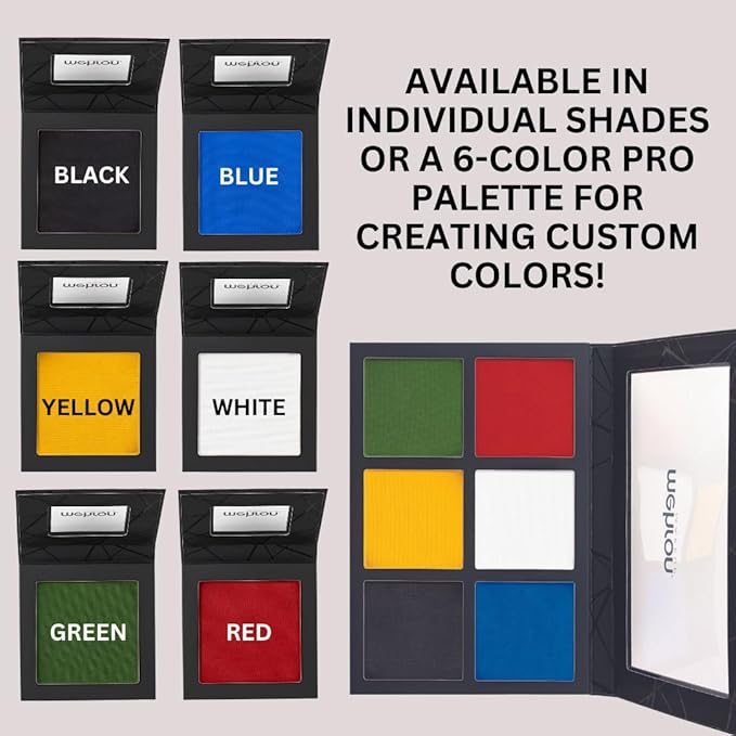 Mehron EDGE Face & Body Paint| Professional Water-Activated Face Paint Makeup | Made in the USA | For Cosplay, Halloween, & SFX (Red)