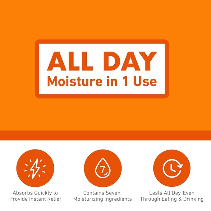 O'Keeffe's Unscented Lip Repair Lip Balm for Dry, Cracked Lips, Stick, (Pack of 8)