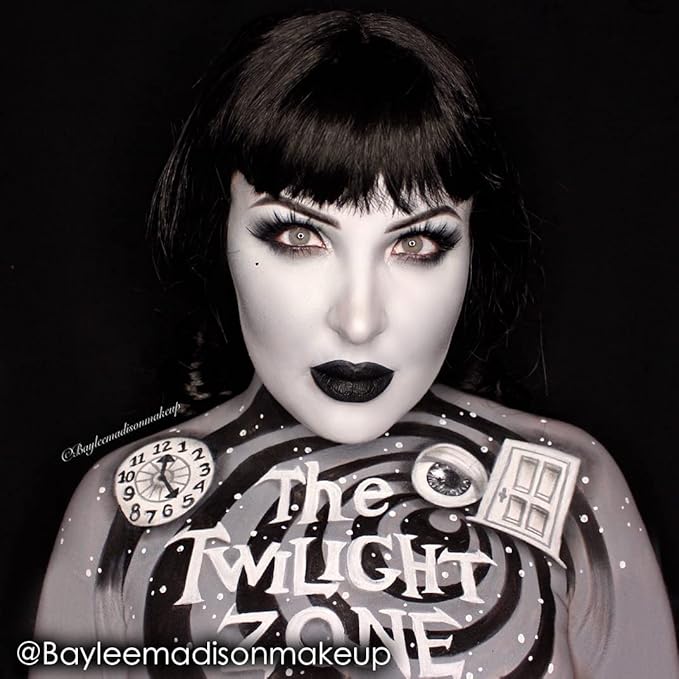 Mehron Makeup Paradise Makeup AQ Refill Size | Stage & Screen, Face & Body Painting, Beauty, Cosplay, Halloween | Water Activated Face Paint, Body Paint, Cosplay Makeup .25 oz (7 ml) (STORM CLOUD)