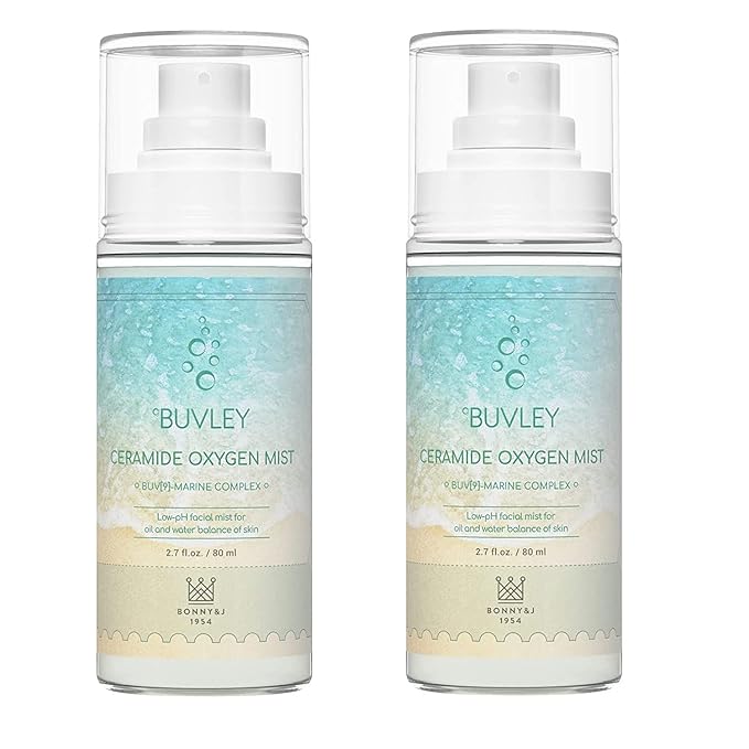 Ceramide Oxygen Face Mist | Low pH, Vegan, Cruelty Free | Hydrating Refreshing Soothing Facial Mist Spray with Antioxidants 2.7 Fl Oz (2)