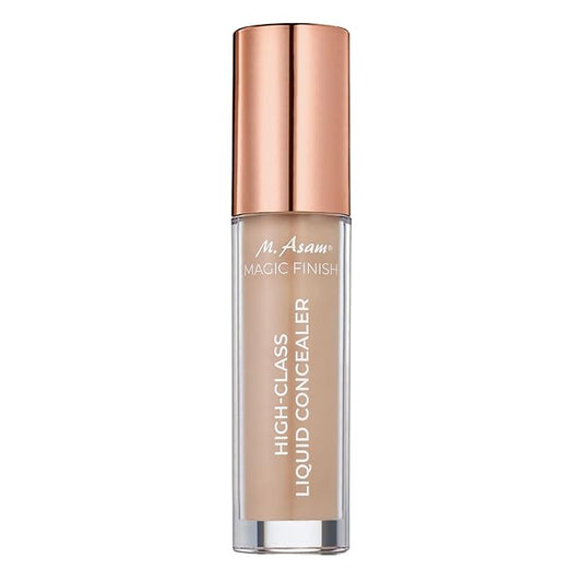 M. Asam MAGIC FINISH HIGHCLASS LIQUID CONCEALER Beige (0.13 fl oz) - 4-in-1 Concealer With Mimic-Lift complex & High Coverage For Dark Circles & Blemishes, Vegan Make Up With Illuminating Pigments