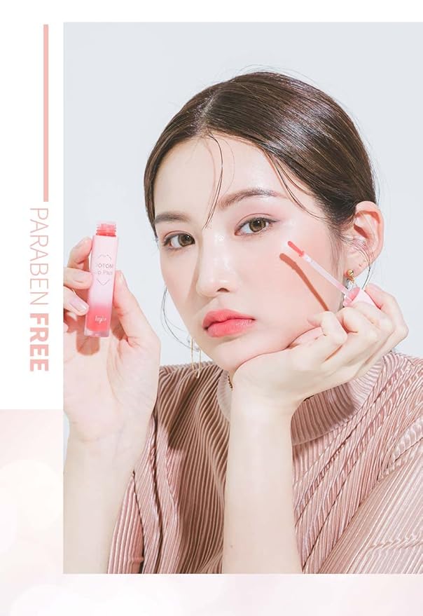 KEYBO Lip Plumper Dotom Lip Plus 16 Colors, 3 Steps Extreme Plumping Clear Lip Gloss by Essence Lip Care Oil & 16 Color Tints from Korean Makeup (36. GM-Vin Chaud)